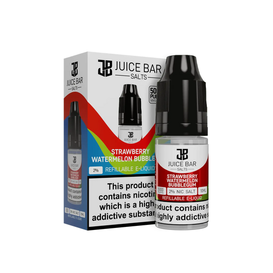 JuiceBarSalt_10ML_20MG_StrawberryWatermelonBubblegum_Bottle&#038;Box_1022
