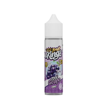 COOL GRAPE SHORTFILL E-LIQUID BY FRUIT KINGS 60ML