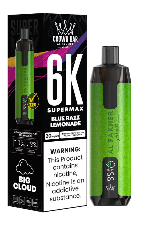 Al Fakher crown bar 6k Supermax