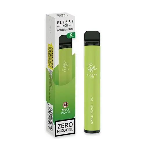 Elf Bar 0mg (Nicotine Free) Disposable Vape (600 puffs)
