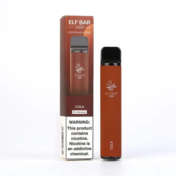 Elf Bar 1500 Disposable Vape Pod Device - 20mg