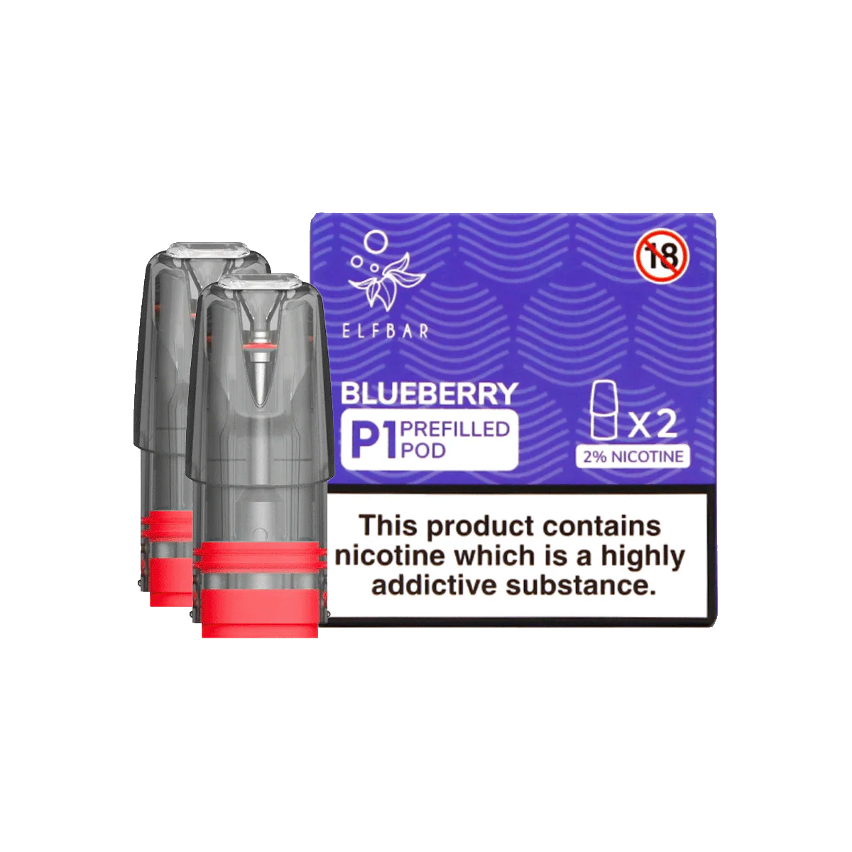 Elf Bar Mate P1 Prefilled E-Liquid Pods (Pack of 2)