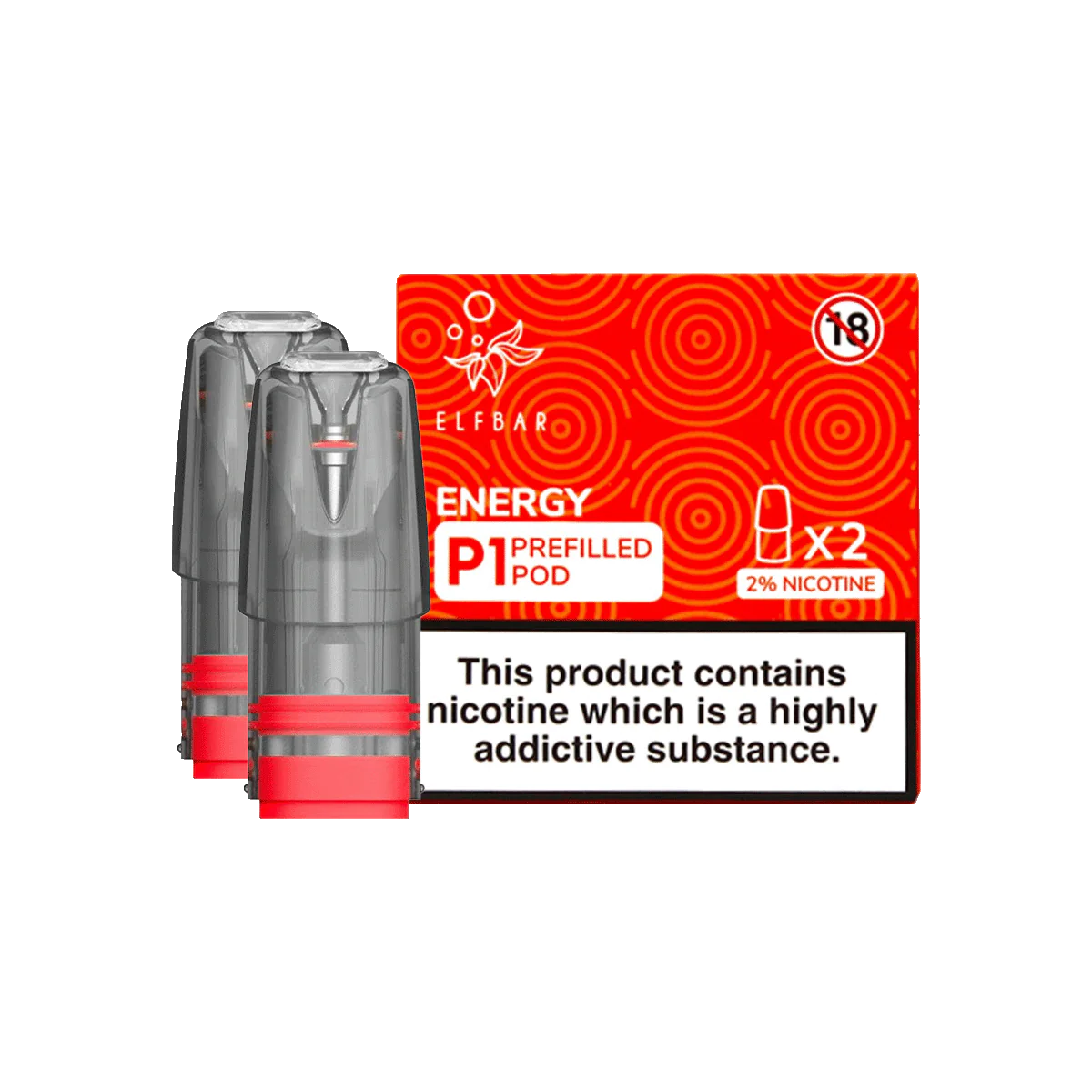 Elf Bar Mate P1 Prefilled E-Liquid Pods (Pack of 2)