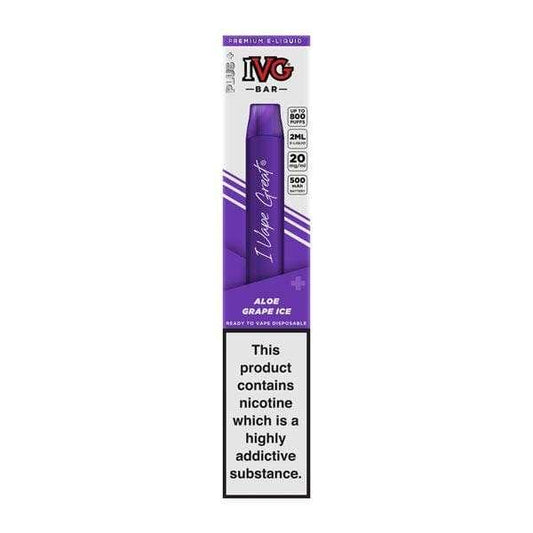 IVG Bar Disposable Vape Pen - 20mg (2ml) (800 Puffs)