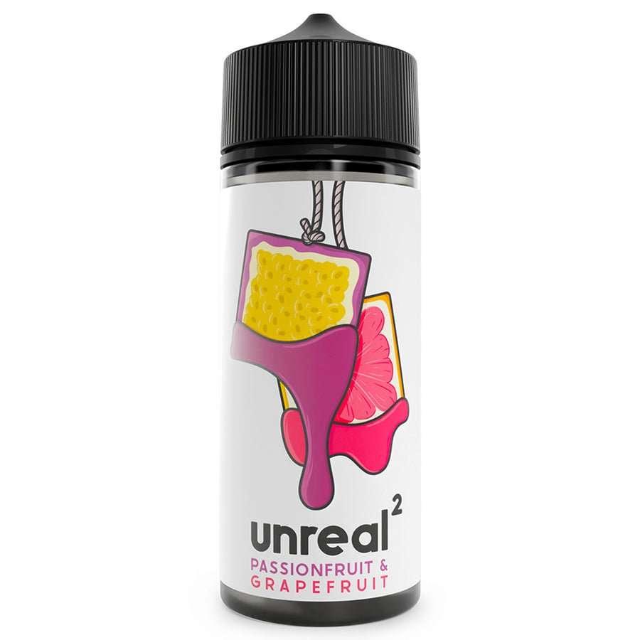 unreal2passionfruitgrapefruit100mlshortfilleliquiduk_900x