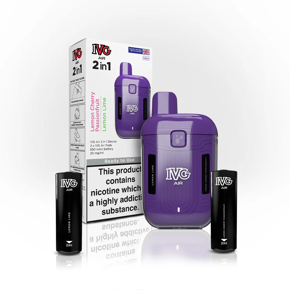 IVG Air 2 in 1 Rechargeable Vape Starter Kit