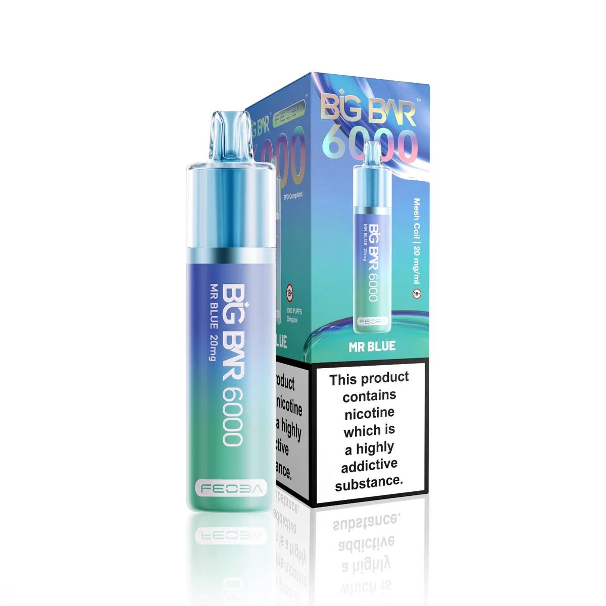 Feoba Big Bar 6000 Puffs Disposable Vape 20mg