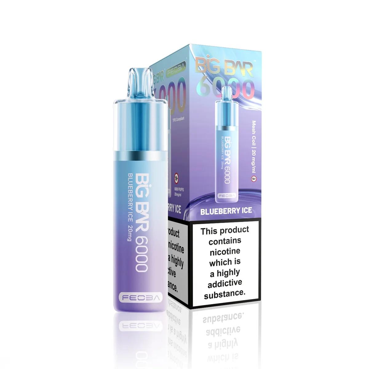 Feoba Big Bar 6000 Puffs Disposable Vape 20mg
