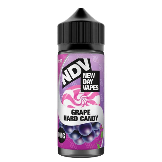 GRAPE HARD CANDY 100ML E LIQUID NEW DAY VAPES (NDV)