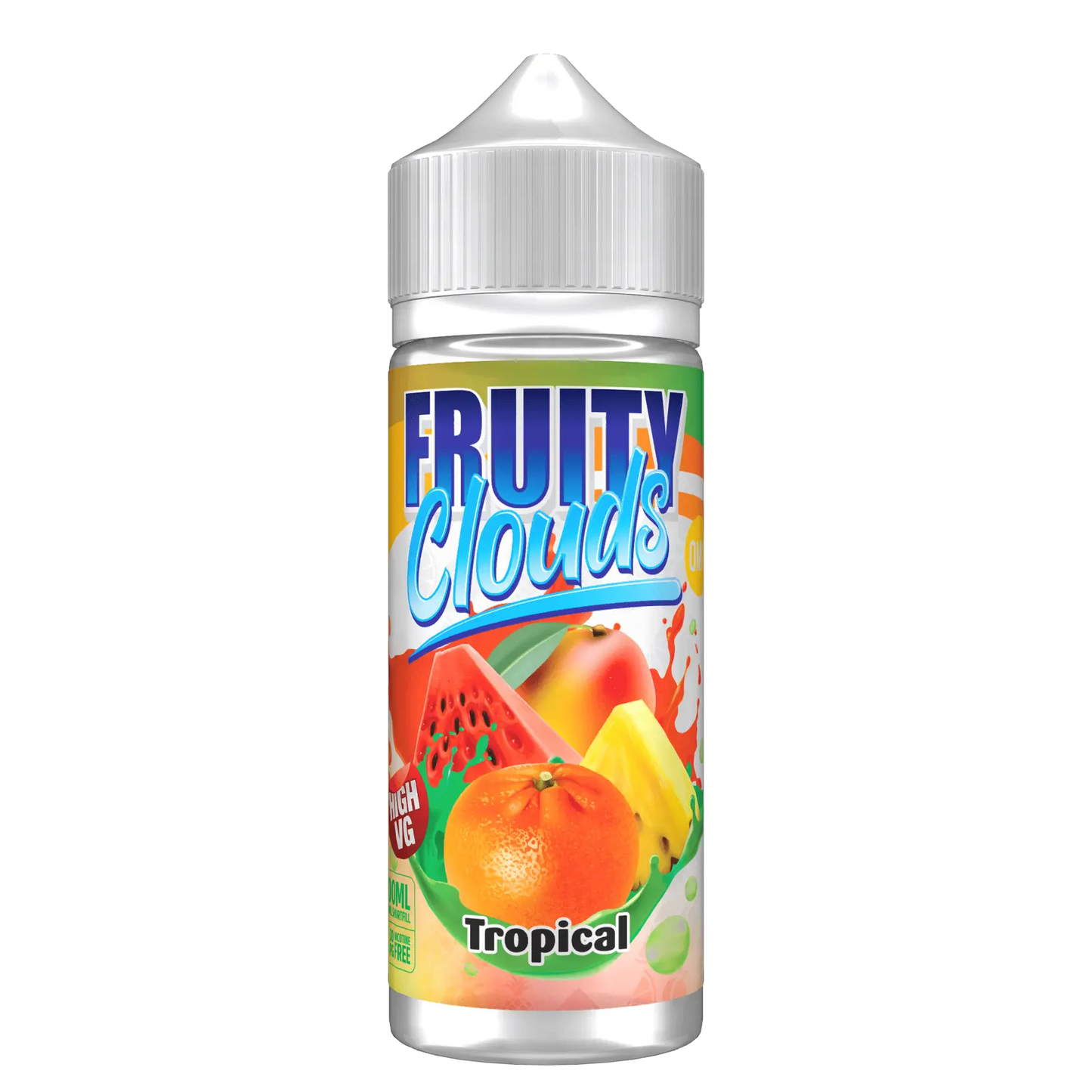 Fruity Clouds- 100ml Shortfill  E-liquid