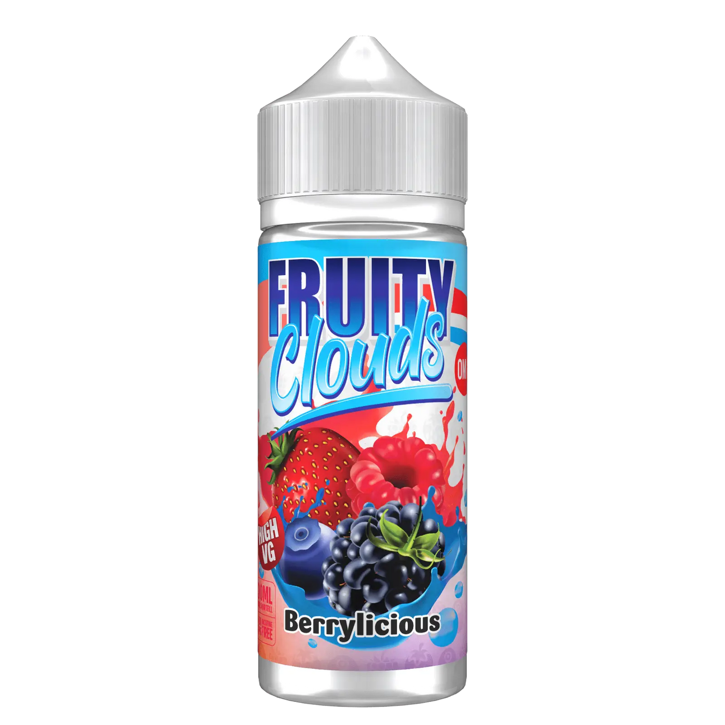 Fruity Clouds- 100ml Shortfill  E-liquid