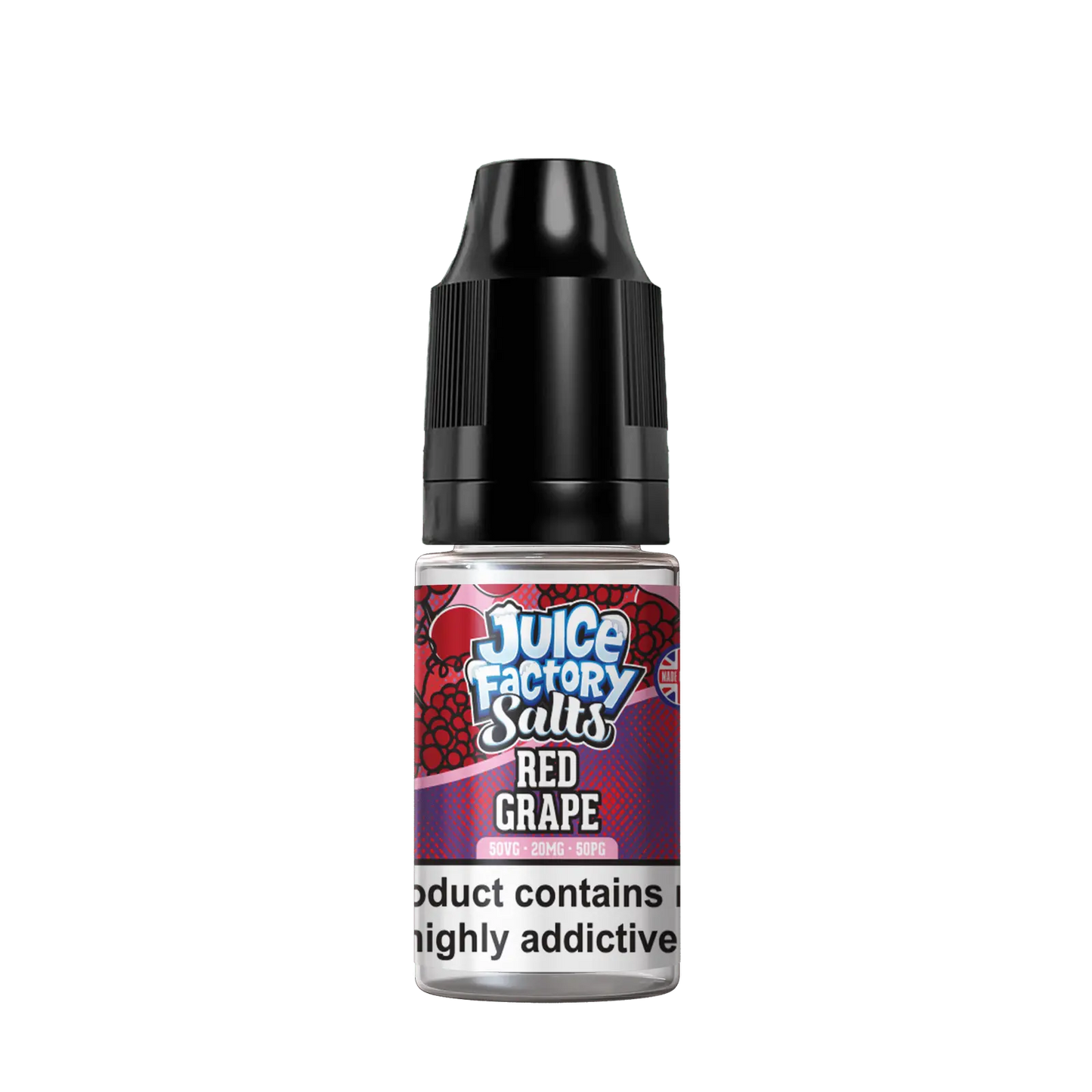 Juice Factory - Red Grape - 10ml nic Salt