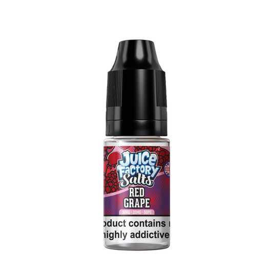 Juice Factory - Red Grape - 10ml nic Salt