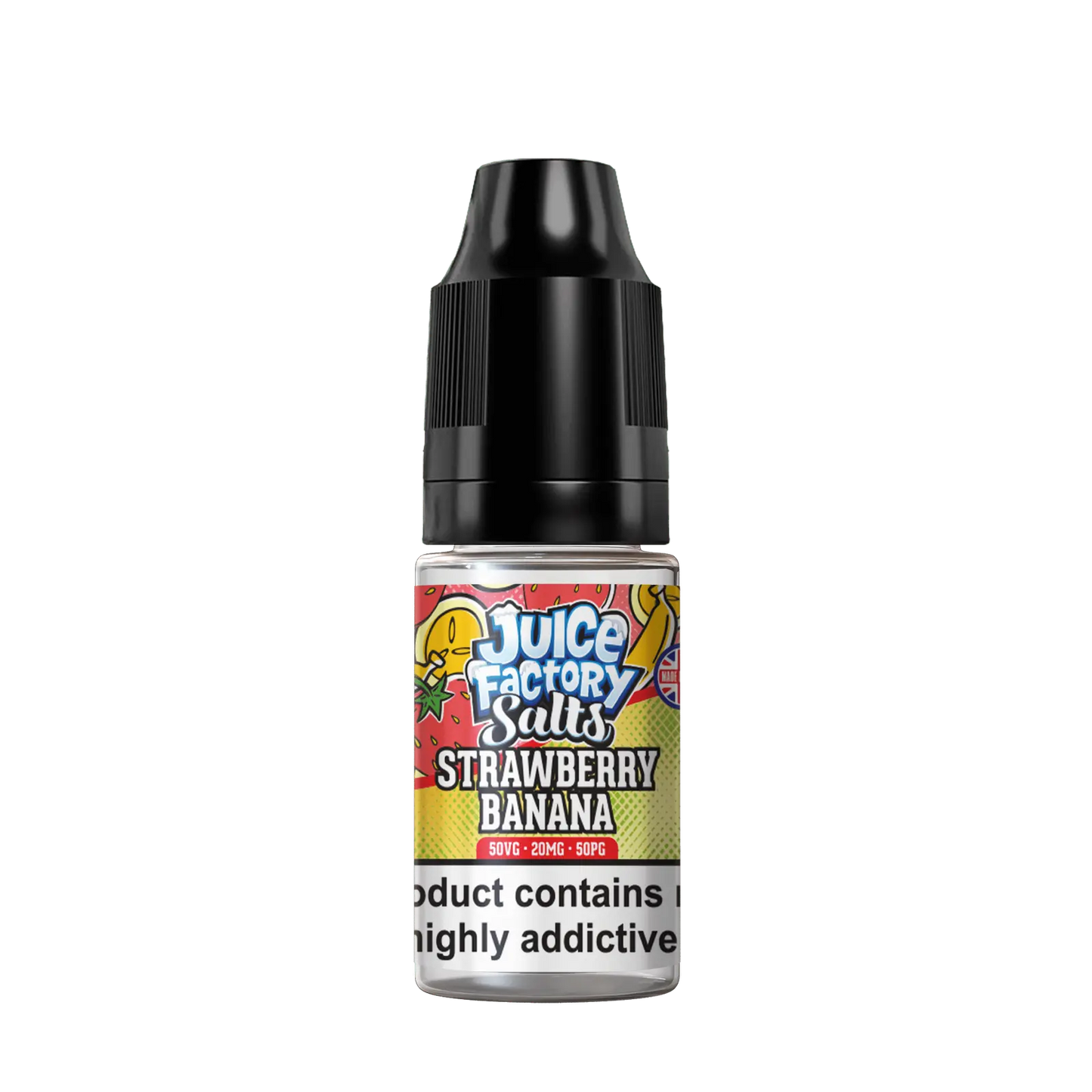 Juice Factory - Strawberry Banana - 10ml nic Salt
