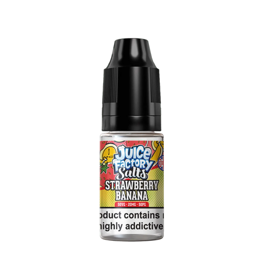 Juice Factory - Strawberry Banana - 10ml nic Salt