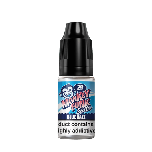 Monkey Funk Salts - Blue Razz - 10ml nic Salt
