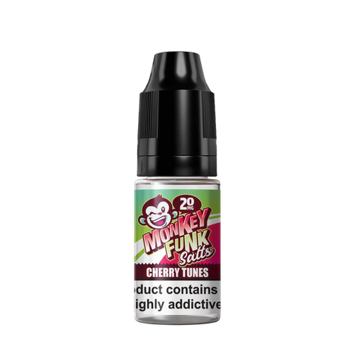 Monkey Funk Salts - Cherry Tunes - 10ml nic Salt
