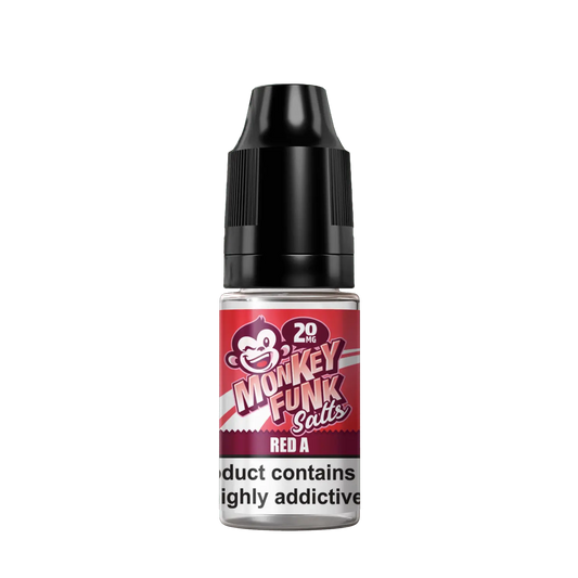 Monkey Funk Salts - Red A - 10ml nic Salt