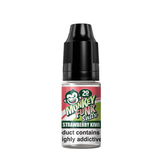 Monkey Funk Salts - Strawberry Kiwi - 10ml nic Salt