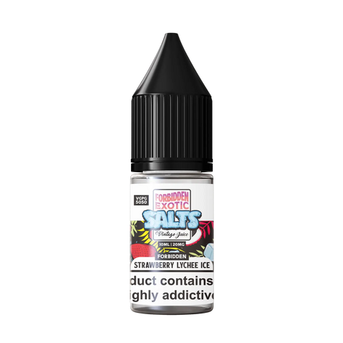 Forbidden Exotic Salts - Strawberry Lychee Ice - 10ml nic Salt