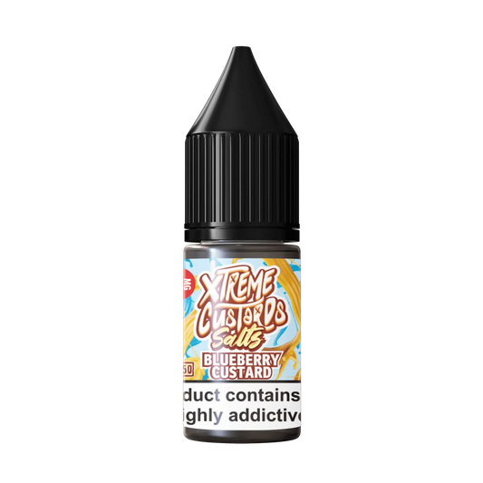 Xtreme Custard Salts - Blueberry - 10ml Nic Salt