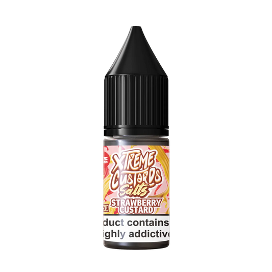 Xtreme Custard Salts - Strawberry - 10ml Nic Salt