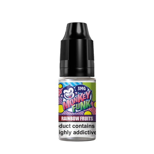 RAINBOW FRUITS E-LIQUID BY Monkey Funk 10ML