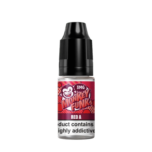 RED A E-LIQUID BY Monkey Funk 10ML