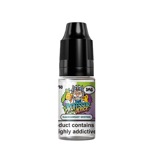 Blackcurrant Menthol E-LIQUID BY Professor Juice 10ML
