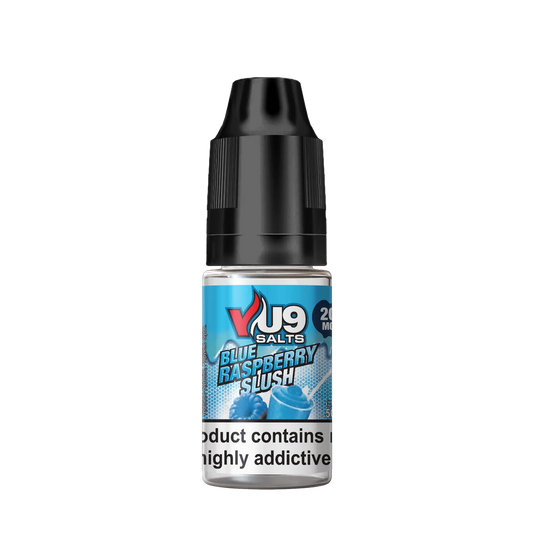 Blue Raspberry Slush - Nic salt E-Liquid By VU9 10ml