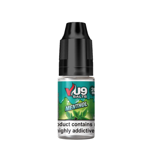Menthol - Nic salt E-Liquid By VU9 10ml