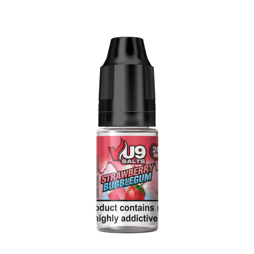 Strawberry Bubblegum - Nic salt E-Liquid By VU9 10ml
