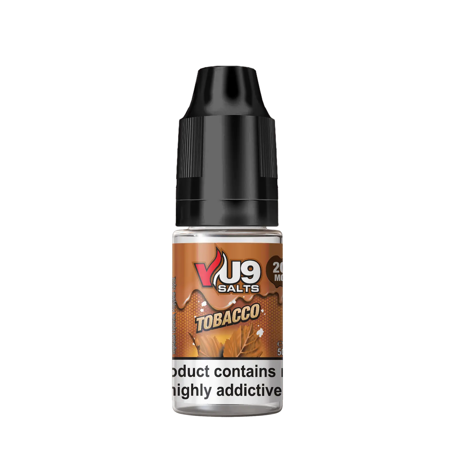 Tobacco - Nic salt E-Liquid By VU9 10ml