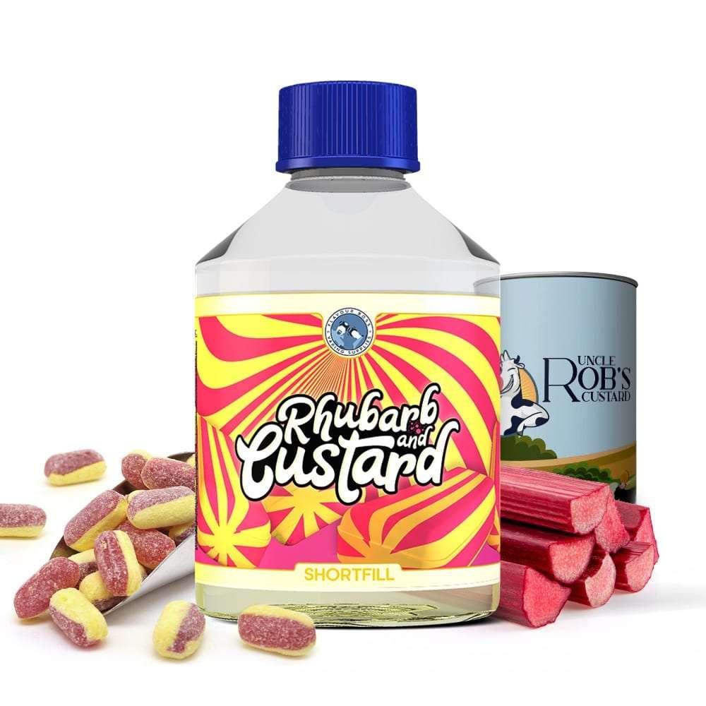 Product Image of Flavour Boss E Liquid - Rhubarb & Custard - 200ml