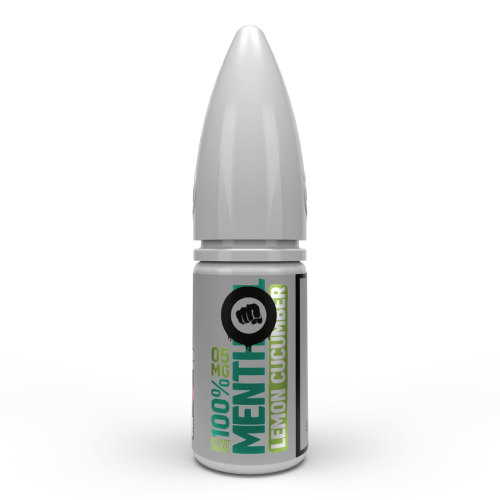 Product Image of Lemon Cucumber Menthol Nic Salt E-Liquid by Riot Squad 10ml