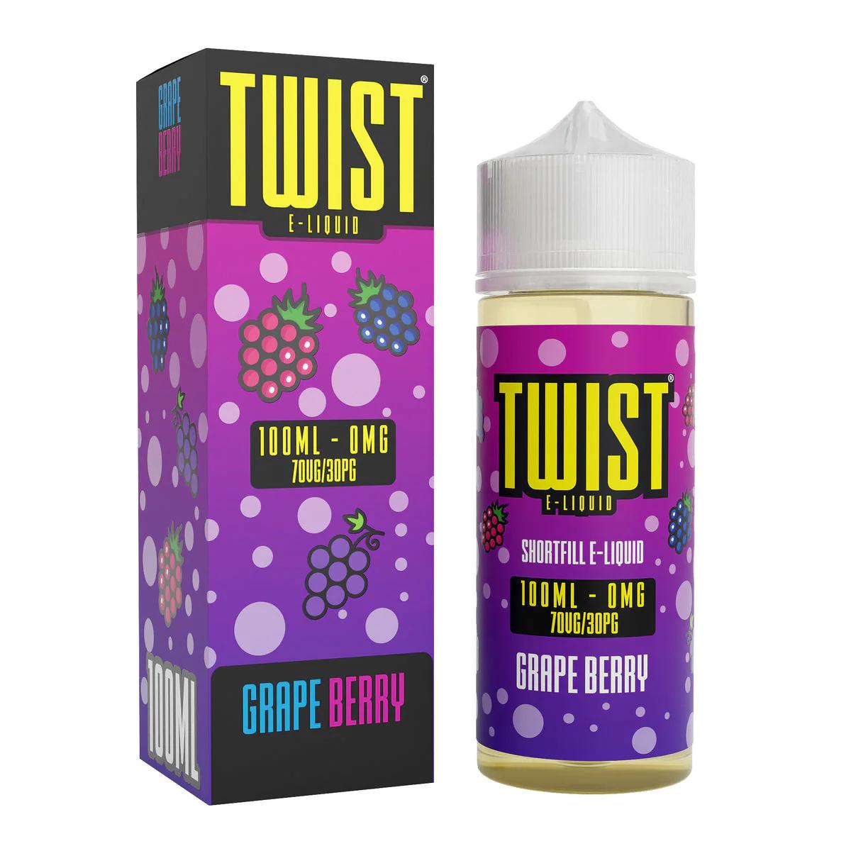 Product Image of Grape Berry Shortfill E-liquid by Twist Juice 100ml