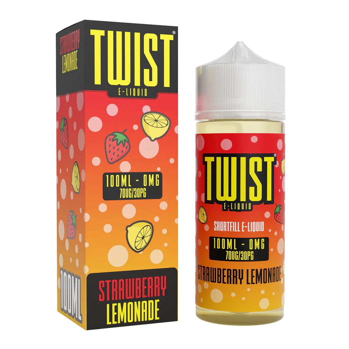 Product Image of Strawberry Lemonade Shortfill E-liquid by Twist Juice 100ml