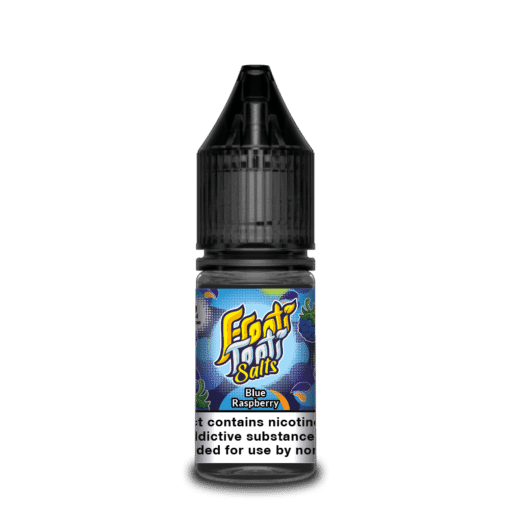 Product Image of Blue Raspberry Nic Salt E-Liquid bY Frooti Tooti Salts 10ml