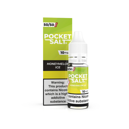 Product Image of Honeymelon Ice Nic Salt E-Liquid by Pocket Salt By Drip Hacks 10ml