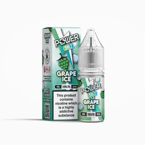 Product Image of Grape Ice Nic Salt E-Liquid by Power Salt 10ml