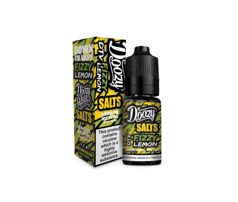 Product Image of Fizzy Lemon Nic Salt E-Liquid by Doozy Salts 10ml