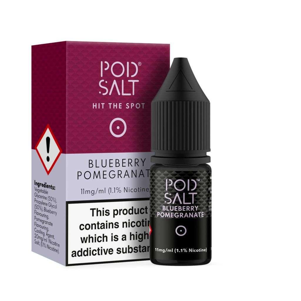 Product Image of Blueberry Pomegranate Nic Salt E-Liquid by Pod Salt 10ml