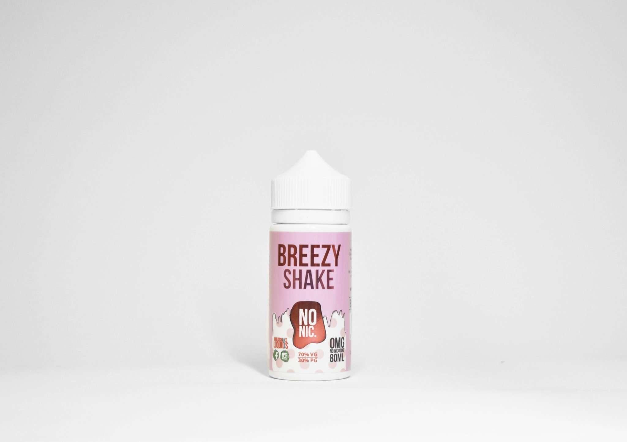 Product Image of Milkshake E Liquids - Breezy Shake - 80ml