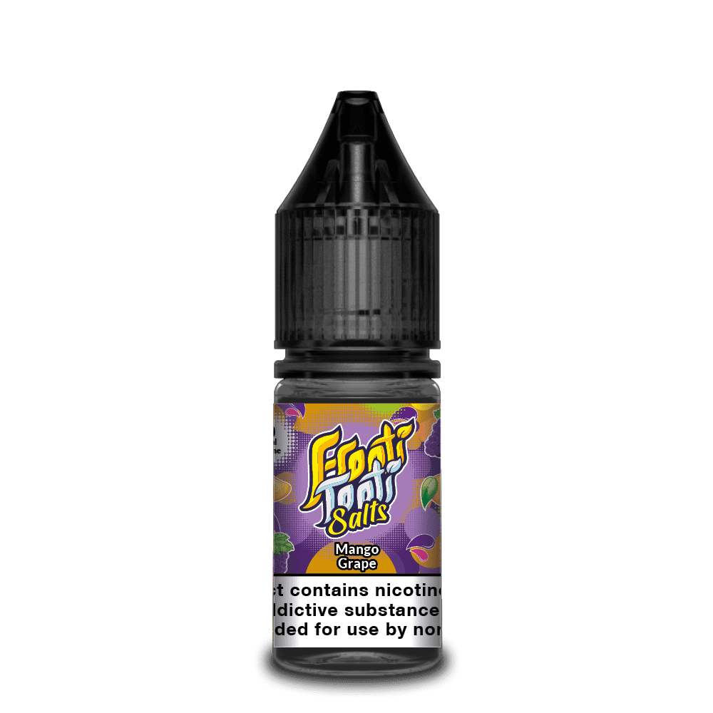 Product Image of Mango Grape Nic Salt E-Liquid bY Frooti Tooti Salts 10ml