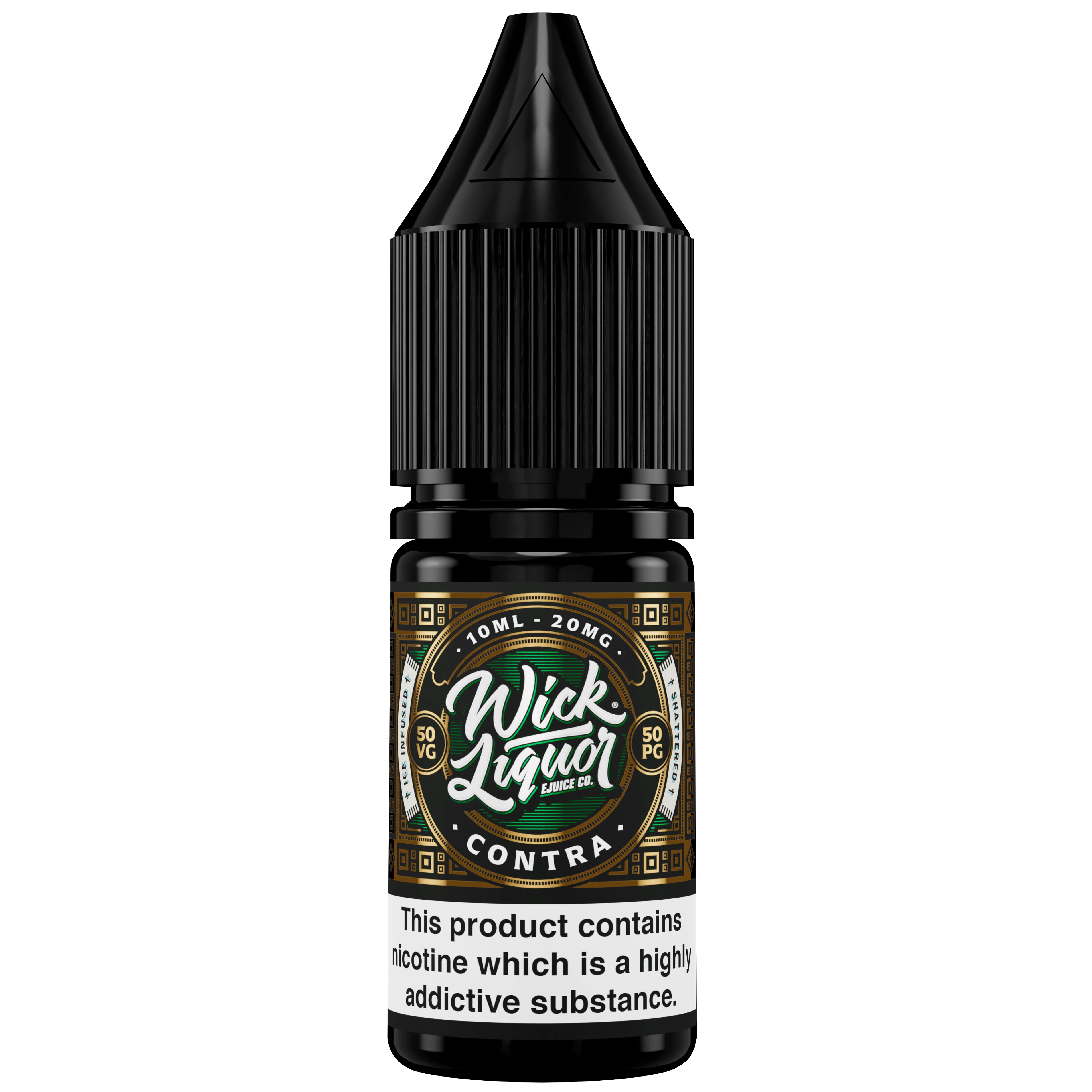 Product Image of Contra Shattered Nic Salt E-Liquid by Wick Liquor 10ml