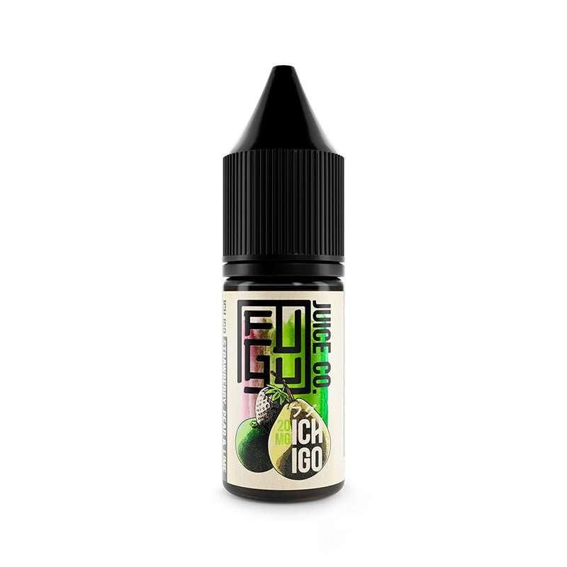 Product Image of Ich Igo (Strawberry, Menthol, Pear) Nic Salt E-Liquid by fugu Salts 10ml