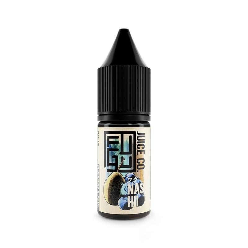 Product Image of Nas Hii (Blueberry, Pear, Menthol) Nic Salt E-Liquid by fugu Salts 10ml