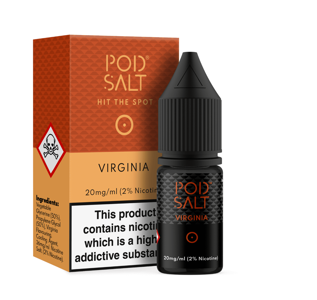 Product Image of Virgina Nic Salt E-Liquid by Pod Salt 10ml