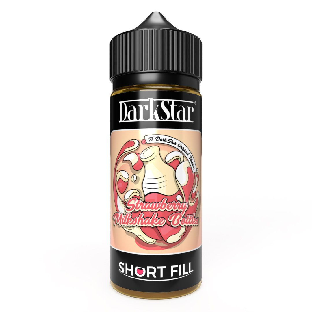 Product Image of DarkStar E Liquid - Strawberry Milkshake Bottles - 100ml