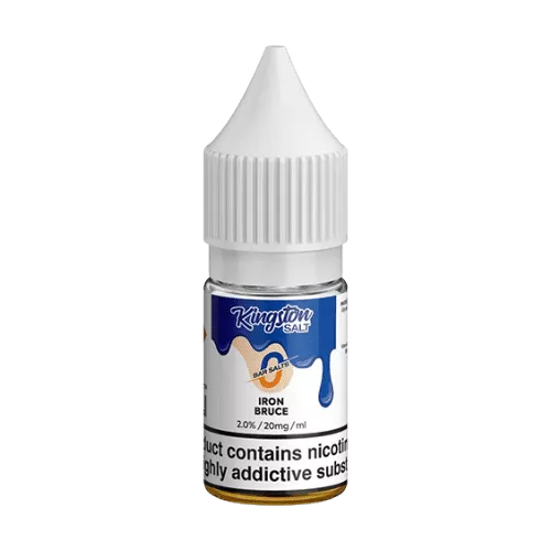 Product Image of Iron Bruce Nic Salt E-Liquid by Kingston Bar Salts 10ml